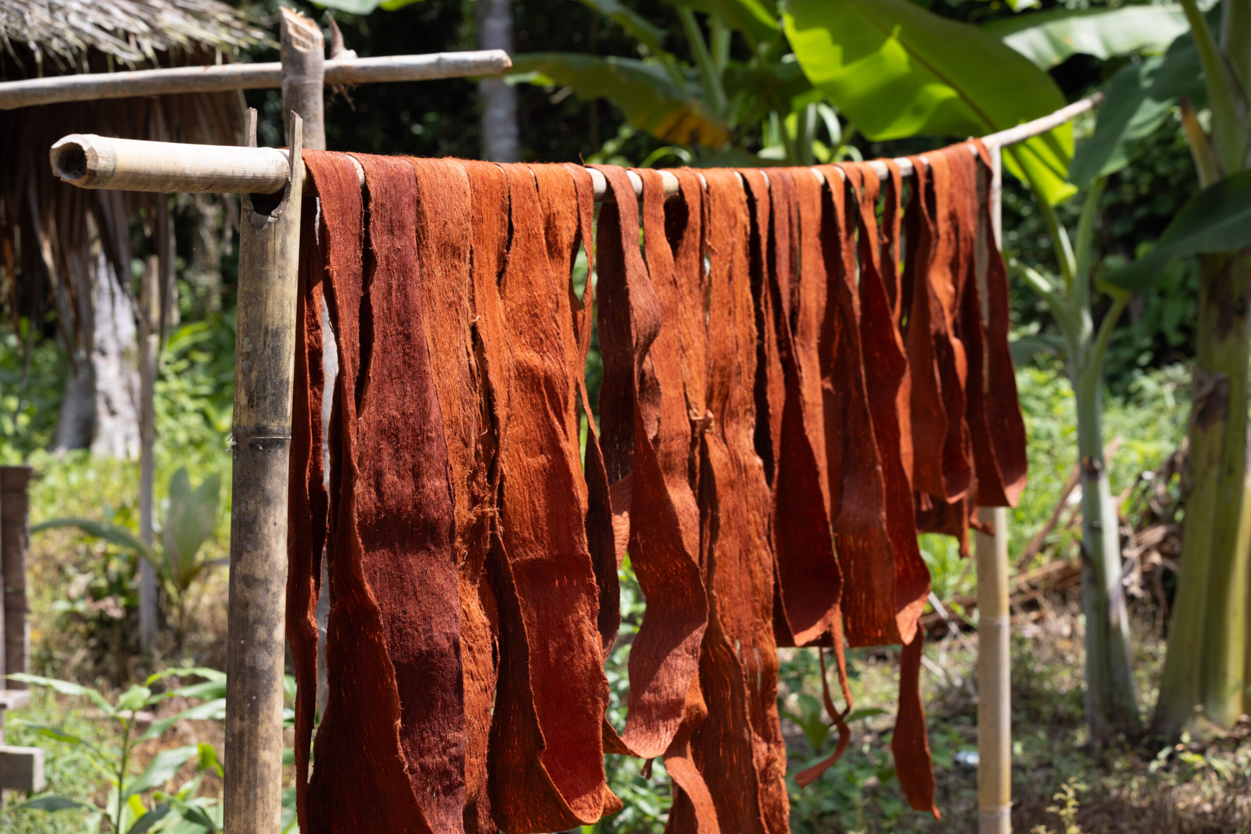 Mentawai shaman tree bark loincloth kabit
