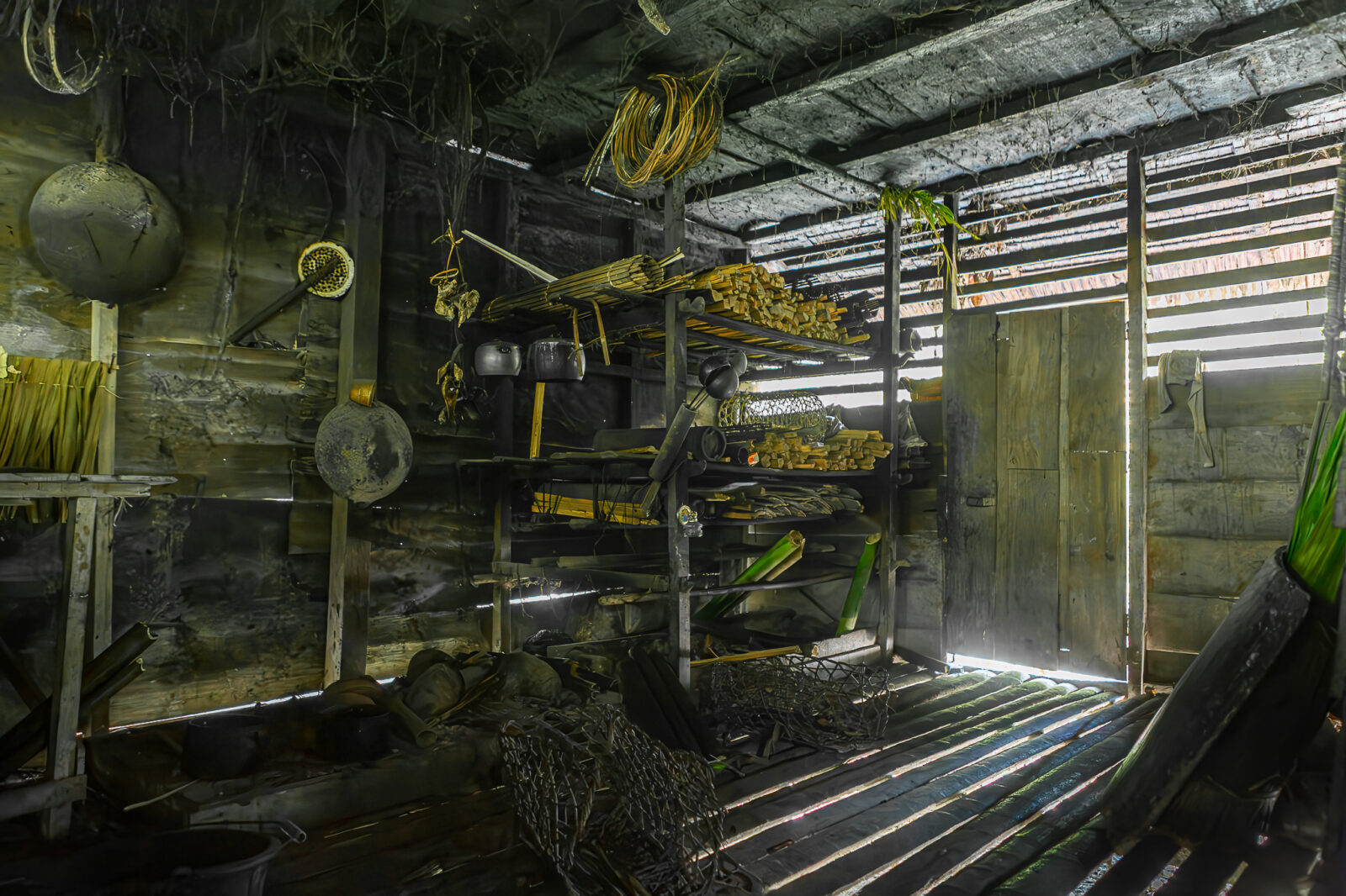 hearth traditional Mentawai uma longhouse