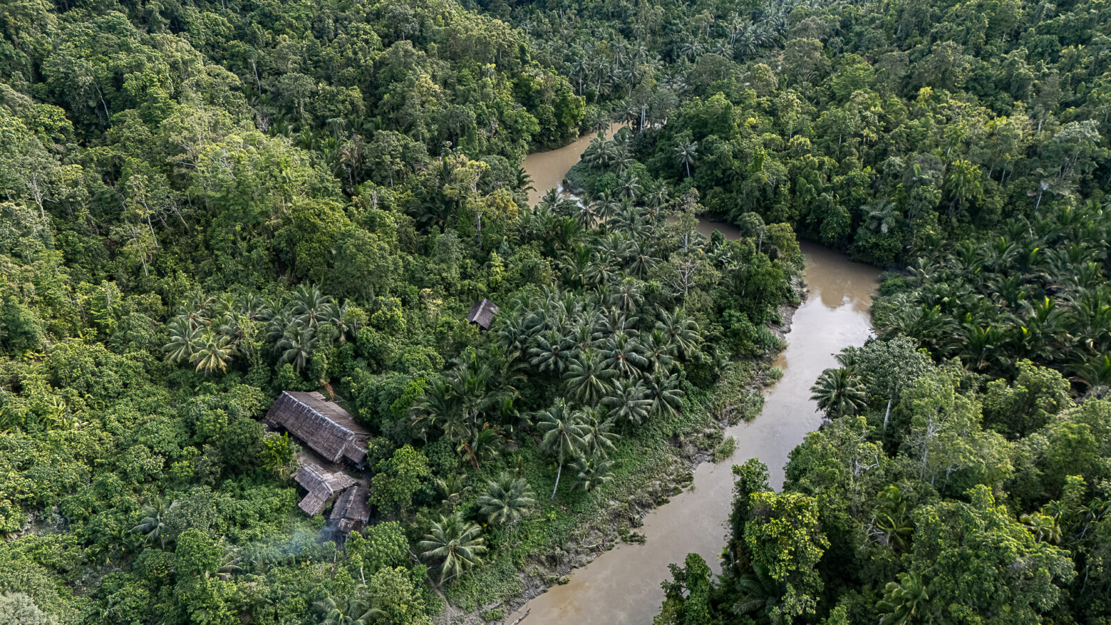 Traditional Mentawai sakuddei clan uma siberut island