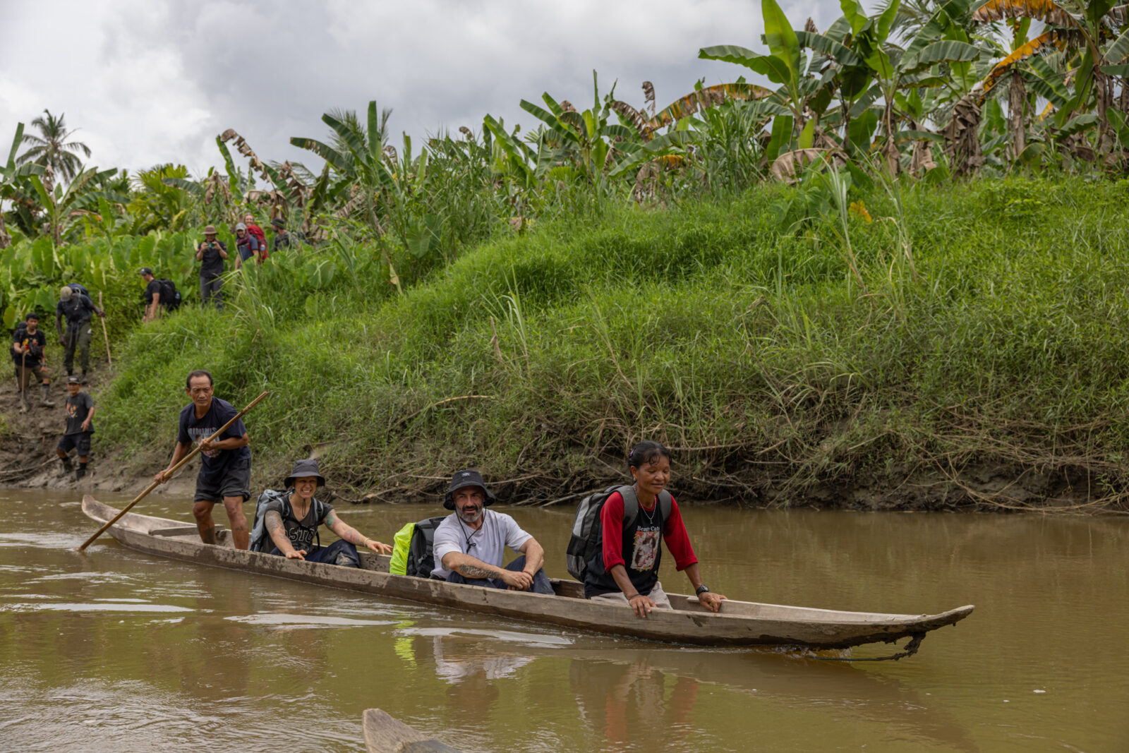 canoe mentawai tour siberut island indonesia